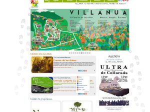 Web de Turismo Villanúa: diseño a medida