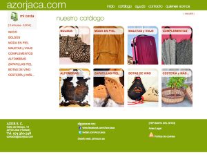 Tienda online de AZOR Jaca
