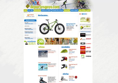 Tienda online de Deportes Goyo de Jaca