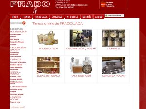 Tienda online PRADO Jaca Responsive