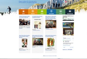 Rediseño de la web turística de la Comarca de la Jacetania (www.aspejacetania.com) para hacerla responsive y actualizar su diseño.