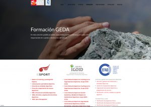 Diseño y puesta en marcha de la nueva web de la Asociación Aragonesa de Gestores del Deporte