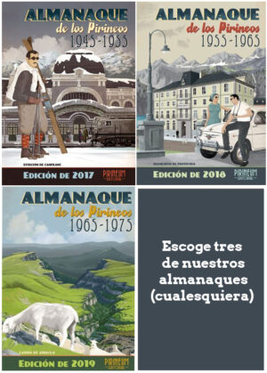 Pack 3 almanaques cualesquiera Precio: 50€ (Min. 52€ / Max. 64€)