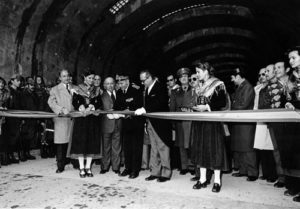 Inauguración túnel de Bielsa. Museo de Bielsa. Fototeca DPH