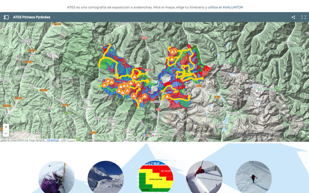 WEB del ATES de Inturpyr Pirineos – Pyrénées