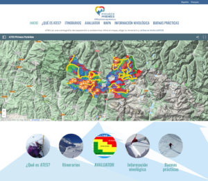 Los contenidos ATES (Avalanche Terrain Exposure Scale) de la zona de Portalet-Aneou – Somport – Bisaurín se pueden consultar en la web http://ates.pirineos-pyrenees.eu/ en la que el usuario final podrá informarse de la cartografía ATES aplicada y de una propuesta de itinerarios en montaña, obtener información sobre las condiciones nivológicas, recomendaciones y buenas prácticas, así como de un uso sostenible del entorno natural que lo rodea.