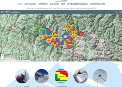 WEB del ATES de Inturpyr Pirineos – Pyrénées