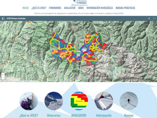 WEB del ATES de Inturpyr Pirineos – Pyrénées
