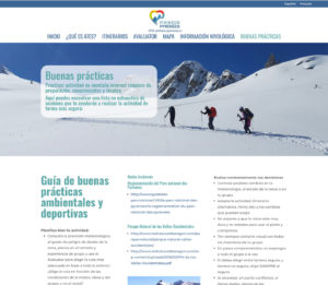 Los contenidos ATES (Avalanche Terrain Exposure Scale) de la zona de Portalet-Aneou – Somport – Bisaurín se pueden consultar en la web http://ates.pirineos-pyrenees.eu/ en la que el usuario final podrá informarse de la cartografía ATES aplicada y de una propuesta de itinerarios en montaña, obtener información sobre las condiciones nivológicas, recomendaciones y buenas prácticas, así como de un uso sostenible del entorno natural que lo rodea.