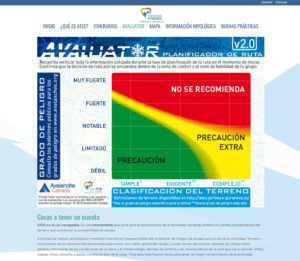 Los contenidos ATES (Avalanche Terrain Exposure Scale) de la zona de Portalet-Aneou – Somport – Bisaurín se pueden consultar en la web http://ates.pirineos-pyrenees.eu/ en la que el usuario final podrá informarse de la cartografía ATES aplicada y de una propuesta de itinerarios en montaña, obtener información sobre las condiciones nivológicas, recomendaciones y buenas prácticas, así como de un uso sostenible del entorno natural que lo rodea.