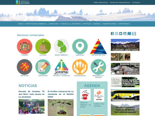 Web Comarca de la Jacetania