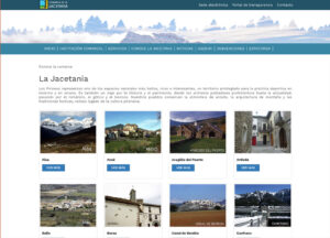 Web Comarca de la Jacetania