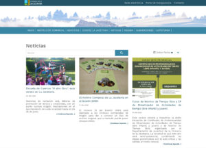 Web Comarca de la Jacetania