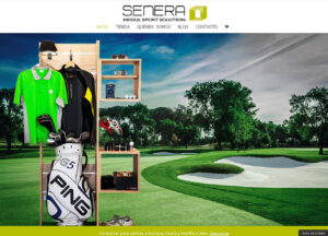 Diseño de web y comercio electrónico en WordPress de la empresa Carpintería Senera de Jaca, que lanza su nueva línea de sistema de almacenaje Senera Modul Sport.
