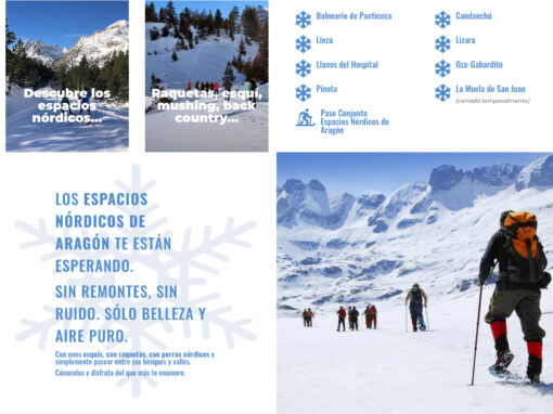 Web Espacios nórdicos de Aragón