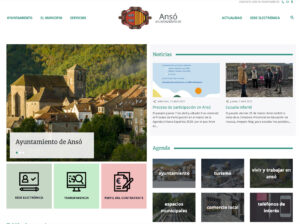 Webs municipales Jacetania y Alto Gállego y web comarca Alto Gállego