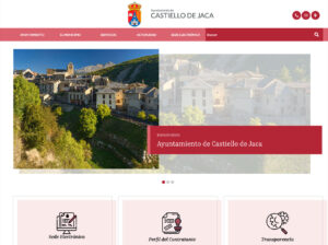 Webs municipales Jacetania y Alto Gállego y web comarca Alto Gállego