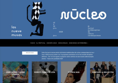 núcleo Jaca – festival multidisciplinar de cultura contemporánea