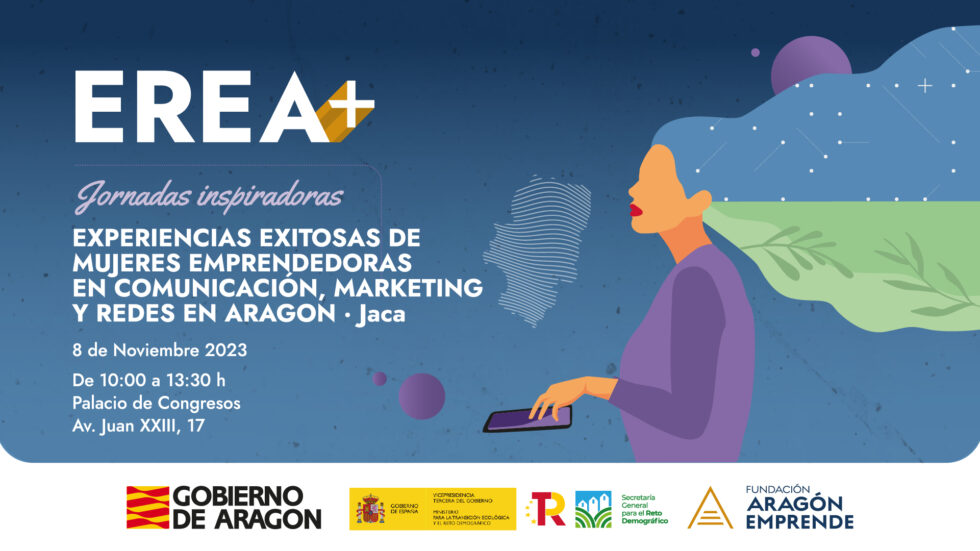 Experiencias exitosas de mujeres emprendedoras en comunicación, marketing y redes en Aragón