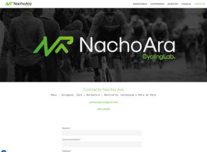 Web en WordPress, con diseño responsive, usable.  Ver web en https://nachoara.com/