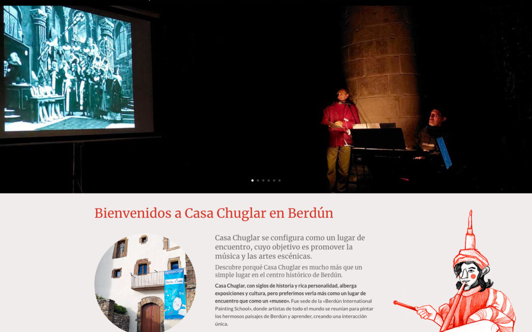 Web en WordPress Casa Chuglar