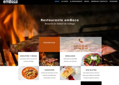 Restaurante emBoca Brasería en Sallent de Gállego