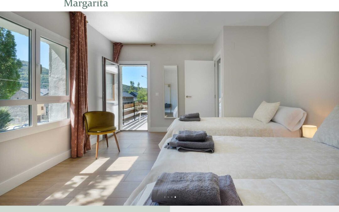 Villa Margarita. Casa con piscina en Villanúa